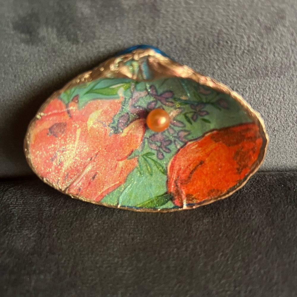 Colorful Decorative Trinket Dish - Picture 3 of 3